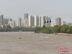 黄河兰州段春游升温